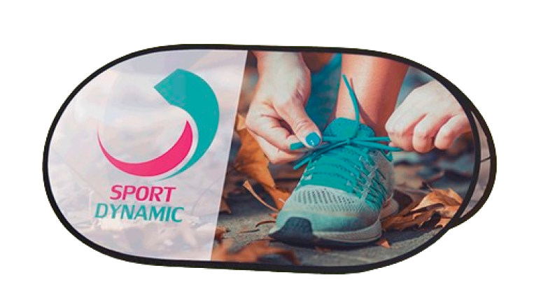 Outdoor display banner